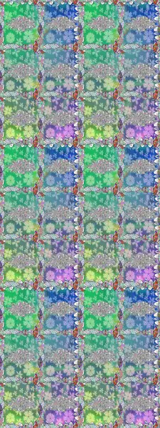 Tarafsız renklerde etnik çiçeklerle kusursuz bir desen. Raster Çiçek İllüstrasyonu güzel tekstil..