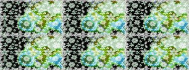 Çiçekli, suluboya desenli kusursuz çiçek deseni. Renkli Bahar Temalı Kusursuz Arkaplan. Tarafsız renklerde çiçekler. Düz Çiçek Elementleri Tasarımı. Raster illüstrasyonu.