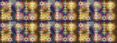 Kahverengi, nötr ve bej renkli çiçeklerle çizilmiş çiçek deseni. Çiçekler suluboya tarzında kahverengi, nötr ve bej renklerde.