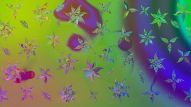 Suluboya desenli çiçek deseni. Dekorasyon ve tasarım için güzel bir desen. Ton halinde. Moda baskısı. Çiçeğin suluboya çizimlerinin zarif deseni.