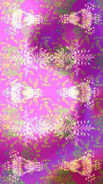 Suluboya çizim kalıbı. Çiçeğin suluboya çizimlerinin mükemmel deseni. Dekorasyon ve tasarım için güzel bir desen. Eski model. Moda yazdırma.