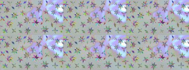 Parlak elementlerin. Çizim çiçek deseni duvar kağıdı, web sitesi arka planı, ambalaj kağıdı, davetiye, broşür, afiş veya web sitesi için kullanılabilir. El çizimi Raster illüstrasyonu.