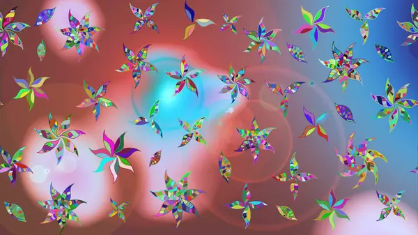 Modern stil dokusu. Çiçek desenli raster, pembe çizgi grafik desenli soyut raster arkaplan.