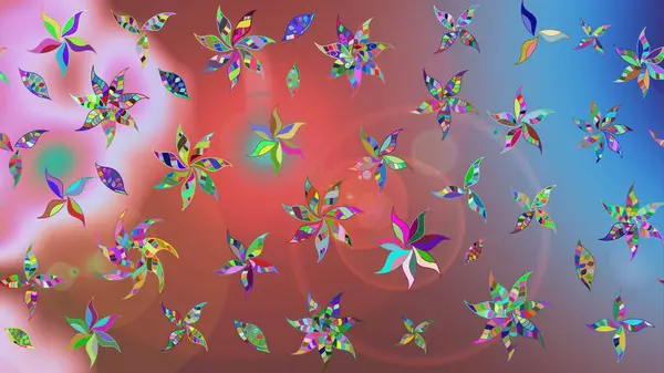 Tekstil için suluboya eskiz deseni. El çizimi çiçek çizimi deseni (fayans). Şirin çiçekli, desenli, pembe renkli çizim deseni.