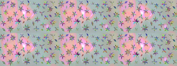 Bahar mevsimi. Nazik romantik baskı. Raster güzel bir çiçek deseni çizmiş. Gri renkli çiçekler. Tatil havası..