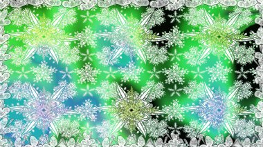 Moda baskıları için zarif bir şablon. Halk tarzı. Parlak renkli çiçekleri ve yeşil renkli yaprakları olan kusursuz çiçek desenleri. Modern çiçek arkaplanı.