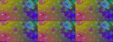 Doğal kozmetik ürünleri, parfüm, çiçekçi dükkanı için bahar ihalesi tasarımı. Yeşil lale çiçekli Raster eskiz deseni. Paket kağıdı için en iyisi. Karşılama ya da düğün geçmişi olarak kullanılabilir.