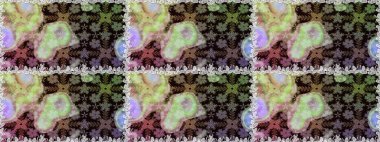 Raster illüstrasyonu. Tarafsız renklerde çiçekler. Çiçek süsü ile kusursuz desen.