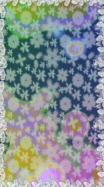 Çiçeksel, nötr, pürüzsüz desen. Raster Yumuşak kumaş deseni. Klasik taslak çizimi. Raster çiçek izi..