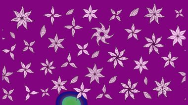 Düz Çiçek Elementleri Tasarımı. Raster Şirin kumaş deseni. Renkli Bahar Teması eskiz kalıbı. Eskiz klasiği.