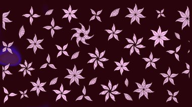 Raster illüstrasyonu. Egzotik çiçekler, kahverengi renklerde botanik, parlak, klasik bir doğa. Klasik tropikal doğal elementlerin suluboya seti.