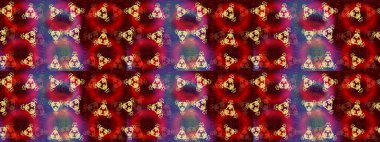 Soyut mandala ya da tuhaf kar tanesi çizgisi sanat tasarımı. Raster illüstrasyonu. Renkli arka planda izole tatlı kar taneleri.