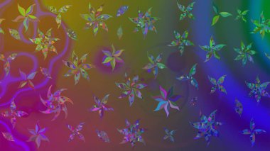 Modern, kahverengi raster arka plan duvar kâğıdı illüstrasyonu, klasik çizgili, desenli desenli çiçekler, çiçekli süsler. Çiçekli el çizimi çizimi deseni.