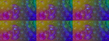 Çiçekli el çizimi çizimi deseni. Modern gelişim kahverengi raster arka plan duvar kâğıdı illüstrasyon klasik çizgili iz sürme desenli çiçekler, çiçekli süsler.