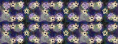 Raster kar taneleri deseni. Renkli arka planda güzel kar taneleri. Raster illüstrasyonu.