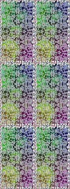 3 boyutlu çiçekler, pürüzsüz. Gri renklerde. Raster illüstrasyonu.