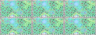 Suluboya stilinde uçan kelebeklerin kusursuz deseni. Kumaş, Tekstil, Baskı ve Davetiye için arka plan. Raster illüstrasyonu. Doğada Güzellik.