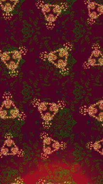 Modaya uygun kumaş deseni. Raster illüstrasyonu. Tony 'nin kumaş kalıbını çiz. Küçük çiçekte sevimli çiçek deseni var..