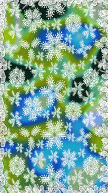 Kusursuz çiçek deseni. Raster illüstrasyonu. Asya tekstil tarzında. Tarafsız renklerde çiçekler. Raster illüstrasyonu.