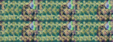 Renkli elementlerle Raster ilginç desen