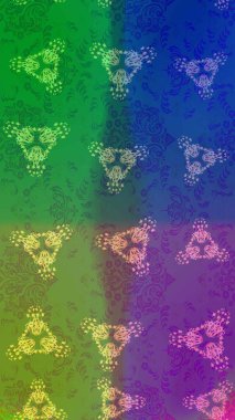 Beautiful decoration. Illustration snowflake. Symbol of winter. Isolated watercolor snowflakes on golden colors.