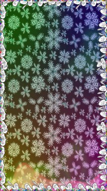 Raster - stok. Yapraklı çiçekler ve yeşil renkli papatya çiçekleri. Kusursuz arkaplan deseni.