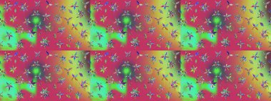 Simple cute pattern in small-scale flowers. Raster illustration. Floral sketch background for textile or book covers, manufacturing, wallpapers, print, gift wrap and scrapbooking.