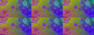 Çiçekli menekşe çizim deseni. Klasik taslak çizimi. Raster çiçek izi..