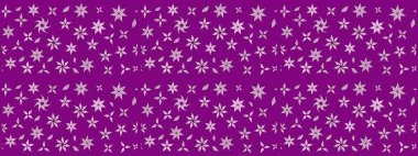 Raster çiçek desenli çiçek deseni, yapraklar, dekoratif elementler, sıçrama, lekeler, el çizimi kontur çizgileri ve Doodle çizim stili, grafik raster çizim çizimi.