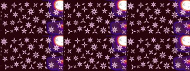 Botanik çizim kalıbı. Suluboya etkisi. Organik elementler. Raster deseni.