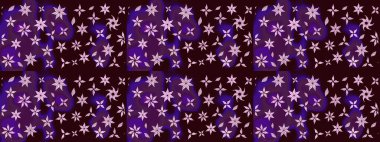 Çiçek desenli raster, kahverengi çizgi grafik desenli soyut raster arkaplan. Modern stil dokusu.