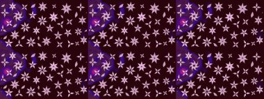 Motley illüstrasyonu. Küçük çiçekte güzel bir desen. Moda baskıları için zarif bir şablon. Robot resim. Küçük renkli çiçekler. Çiçekli yaz çiçekleri.