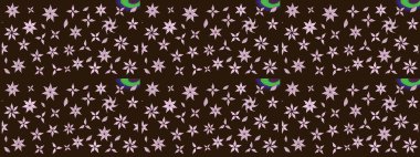 Güzel kumaş deseni. Güzel suluboya yaz çiçekleri deseni..