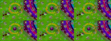 Kartlar, davetiyeler, tarih kartları ve daha fazlası için kullanılabilir. Raster şirin suluboya çiçek desenleri çiziyor. Büyük bir suluboya çiçek seti..