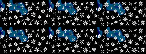 Çizim çiçek deseni duvar kağıdı, web sitesi arka planı, ambalaj kağıdı, davetiye, broşür, afiş veya web sitesi için kullanılabilir. El çizimi Raster çizimi. Parlak elementlerin.