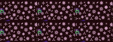 Eskiz Vintage Çiçek Deseni. Raster Kalça dokusu deseni.