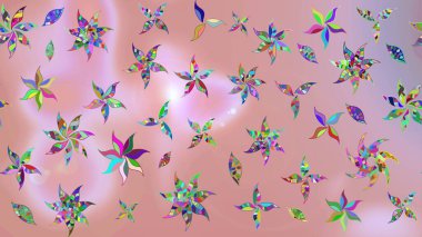 Manzaralı çiçek deseni. Çiçek kompozisyonu, el boyası, hassas şablon. Üst manzara, yumuşak nötr renk tarzı. Sevgililer günü ve tebrik kartı konsepti için şık bir davet.