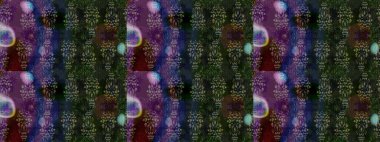 Motley illüstrasyonu. Çiçekli yaz çiçekleri. Robot resim. Küçük renkli çiçekler. Moda baskıları için zarif bir şablon. Küçük çiçekte şirin desenler.