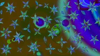 Sevgililer günü ve tebrik kartı konsepti için şık bir davetiye. Kahverengi renkte manzaralı çiçek deseni. Üst manzara, yumuşak stil. Çiçek kompozisyonu, el boyası, hassas şablon..