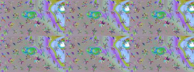 Zarif, parlak ve gri çiçek desenli tasarım. Sabıka baskıları, bebek kıyafetleri, duvar kâğıtları, paket kutuları vb..