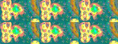 Şekil verilmiş çiçeklerle eskiz deseni. Çiçek deseni duvar kağıdı, desen dolguları ve web sayfası arka planı için kullanılabilir. Süslü zentangle çizim dokusu, soyut çiçeklerle süslenmiş..