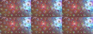 Raster çiçekli arka plan. Düz Çiçek Elementleri Tasarımı. Yazdır. Güzel kumaş deseni. Renkli Yaz Temalı eskiz kalıbı. Güzel çizim şekli..