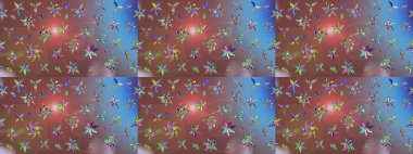 Karalama elementleri. Çizim çiçek deseni duvar kağıdı, web sitesi arka planı, ambalaj kağıdı, davetiye, broşür, afiş veya web sitesi için kullanılabilir. El çizimi Raster illüstrasyonu.