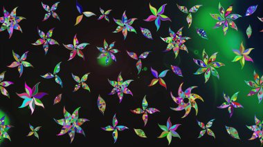 Gri renkli çiçek desenli çizimler, el yapımı papatyalar, papatyalar. Tekrar eden çiçek arkaplanı, zarif gri çiçek duvar kağıdı.