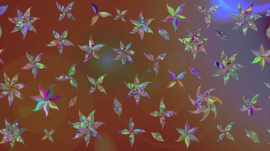 Doğal kozmetik ürünleri, parfüm, çiçekçi dükkanı için bahar ihalesi tasarımı. Karşılama ya da düğün geçmişi olarak kullanılabilir. Paket kağıdı için en iyisi. Kahverengi lale çiçekleriyle Raster eskiz deseni.