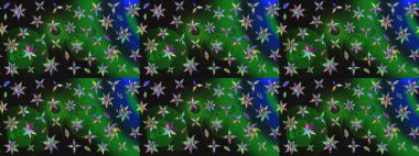 Paketleme, tekstil, duvar kâğıdı için çiçek eskizi. Yumuşak pamuk tasarımı. Raster 'ın taze dokusu. Klasik çiçek desenli. Yumuşak kiremit.