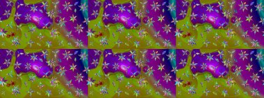 Kahverengi renkte güzel çiçekler, suluboya desenli, duvar kağıdı, kart ya da kumaş için fayanslı eskizler. Raster..