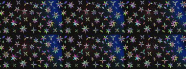 Renkli çizim kalıbı. Çiçek arkaplan. Çiçek duvar kâğıdı. Raster illüstrasyonu. Gri renkli şirin tekstil.