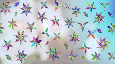 Sabıka fotoğraflarında, bebek kıyafetlerinde, duvar kâğıtlarında, paket kutularında falan kullanılabilir. Zarif, parlak ve eskiz gri çiçek desenli.