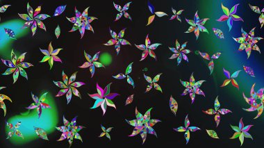 Tekstil veya kitap kapakları, imalat, duvar kağıtları, baskı, hediye paketi ve yapıştırma kitabı için çiçek eskizi geçmişi. Raster illüstrasyonu. Küçük ölçekli çiçeklerdeki basit sevimli desen.